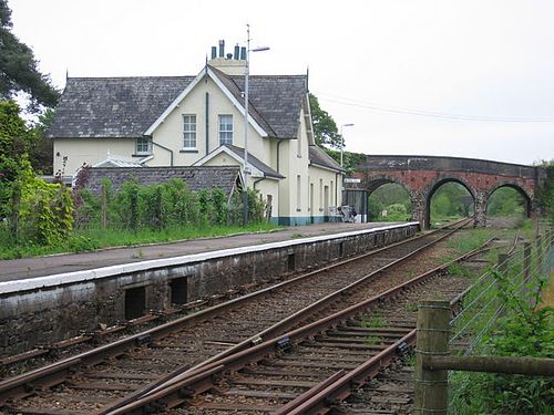 Lapford railway station